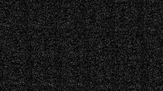 Black and White Speckled Noise Texture static television. Noise on a old TV screen. tv screen noise glitch effect. 