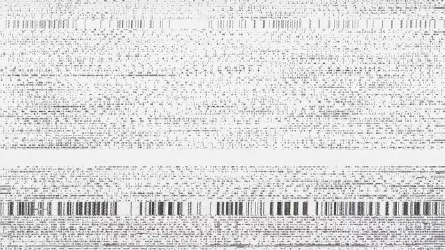 ASCII Digital Noise Texture Loop