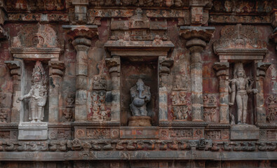 Obraz premium Airavatsvara, the jewel temple of ancient India.