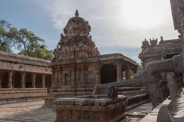 Obraz premium Airavatsvara, the jewel temple of ancient India.