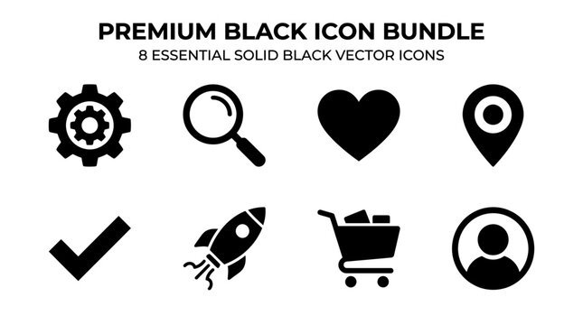 Vector graphics designer creates icons for business and technology on a computer screen