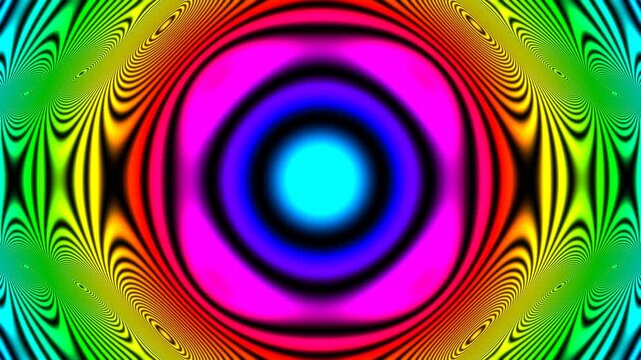 Trigonometric Singularity Abstract Mathematical Collapse Seamless Looping Procedural Background for Hypnotic Vortex Physics and Deep Space Data Visualization
