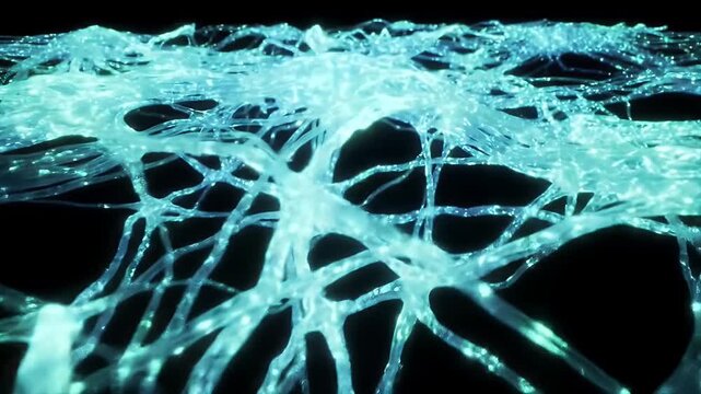 Network Plexus Blue.
