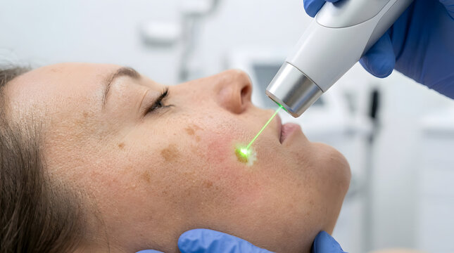 Medical Laser Treatment for Skin Hyperpigmentation in Clinical Setting