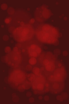 Dark Red Bokeh Background Texture for Romantic Holiday Designs and Abstract Festive Graphic Projects