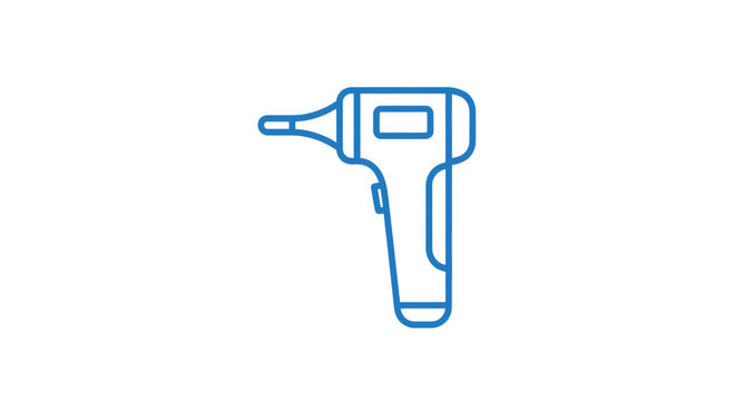 Digital infrared temperature gun device.