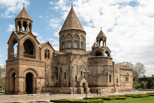 Echmiadzin Cathedral, also known as the Mother See of Holy Echmiadzin, is one of the most significant and revered religious sites in Armenia. 