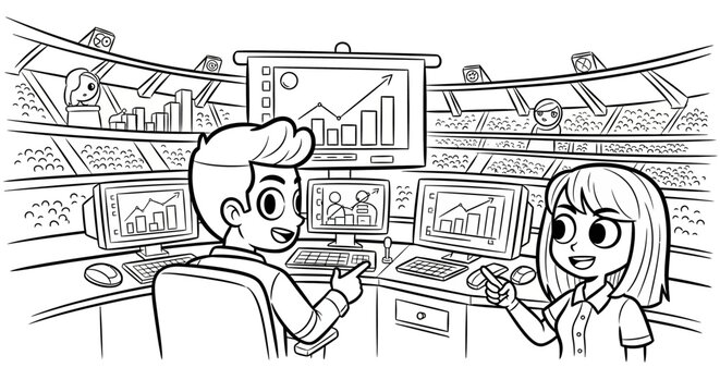 Data Cartoon Images – Browse 350,051 Stock Photos, Vectors, and Video ...
