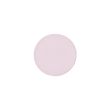 Light Pink Round Paper Cutout