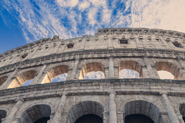 Fototapeta premium Roman Colosseum Architecture in Rome