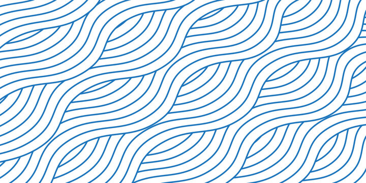 Blue Water wave line pattern background. Traditional Japanese style concept.Vector illustration.Blue Water wave line pattern background. Traditional Japanese style concept.