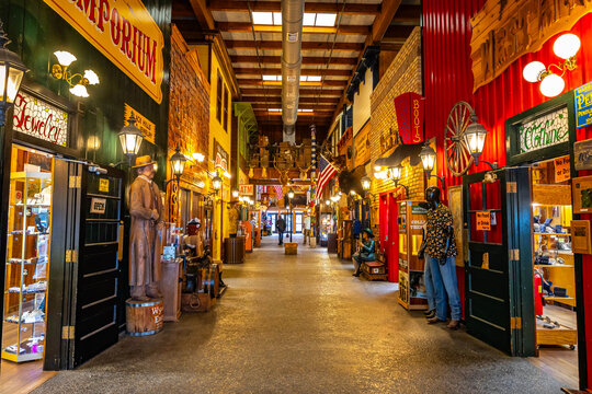 Wall Drug Store Vintage Interior Wall South Dakota