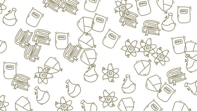 Perfect for educational designs, scientific backgrounds, schoolrelated illustrations, or promoting sciencerelated events. Versatile and dynamic visual elements to captivate viewers.