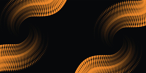 orange black brush Car sticker wrap pattern banner abstract sporty lines. eps 10 © SYAIFUL ANWAR