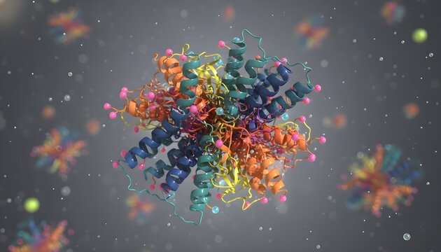 Hemoglobin Molecular Model