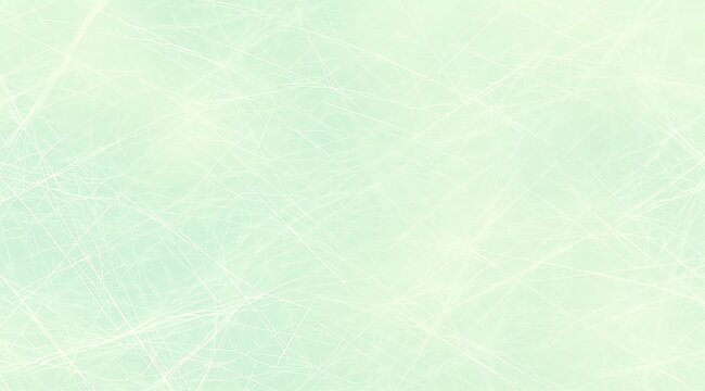 Pale Mint Green Surface Faint Thin Irregular Lines Crisscross Soft Ethereal Web Like Slightly Darker Green Lines