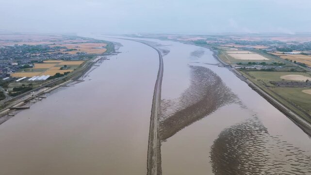 福岡県大川市デ・レーケ導流堤