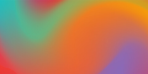 Cheerful and bright gradient background with a blend of orange, yellow, and pink. Ideal for summer or travel themes. © Sofia Rohimah