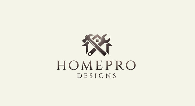 Logo design for HomePro Designs company.