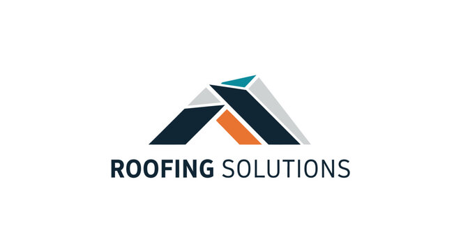 Roofing Solutions logo on white background.