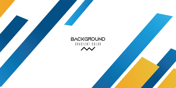 3D blue yellow abstract background overlap layer on bright space with diagonal stripes effect decoration. Creative element design in vetor illustration