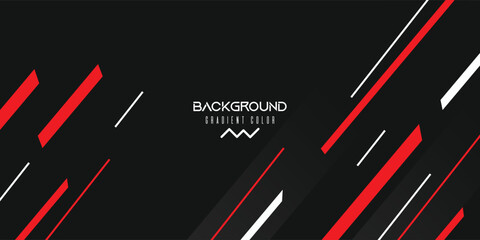 Black red abstract background overlap layer on dark space with diagonal lines effect decoration. Modern creative trendy in vector EPS 10 © Busiyeh
