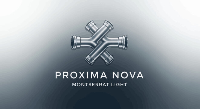 Perpetua Trajan Pro logo design.
