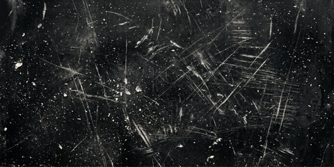 An abstract dark black and white starry sky background illustration featuring a winter night galaxy with bright constellation stars for a holiday Christmas celebration wallpaper design © YEASMIN