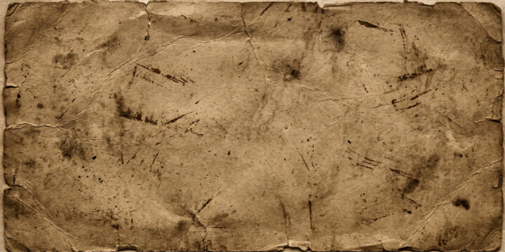A rough and aged natural tree bark texture with a vintage, grungy brown wood background pattern
