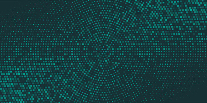 Picture blue green whit mesh background  cyber nano information  abstract communication  innovation future tech data  internet network connection art