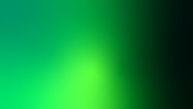 A green abstract background with a smooth looping animation features soft light transitions and a subtle chroma key texture for modern screen design