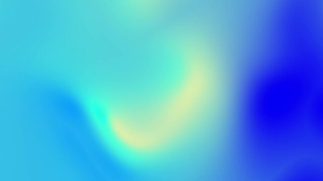 Abstract blue and yellow gradient background with smooth transitions and soft lighting