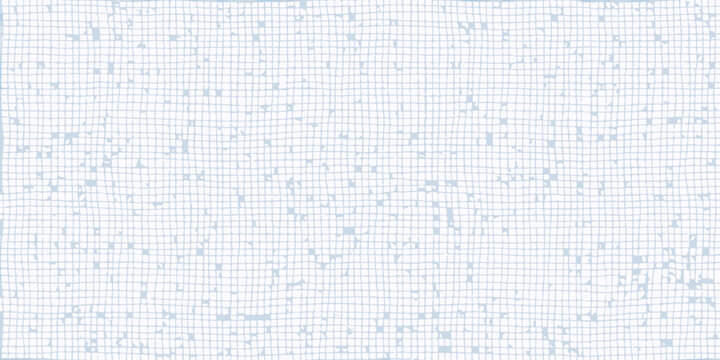 Geometric tile pattern with irregular squares light blue vector illustration