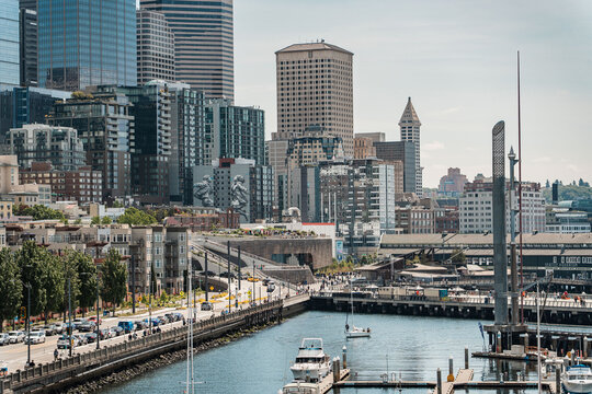 Seattle New and Updated waterfront from Pike Place to Pier 59 and Seattle Aquarium. Pacific Northwest in 2026