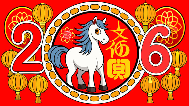 Chinese New Year, Year of the Horse, Lunar Calendar, 2016 Celebration