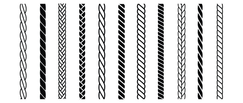  repeating rope set seamless hemp cord line collection