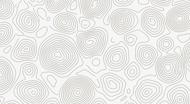 Abstract Swirls and Circles Pattern