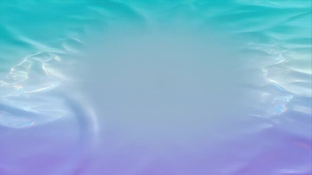 Aqua gradient background water surface ripple abstract texture pastel wave soft dreamy modern design backdrop with turquoise ocean horizon blur and liquid calm minimal art background