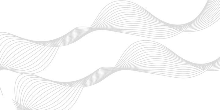 Abstract white background with flowing lines for futuristic concept. Dynamic waves. vector illustration