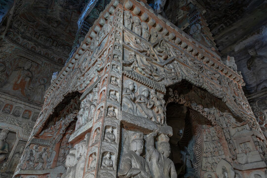 No.6 Grottoe of the Yungang Buddhist grottoes
