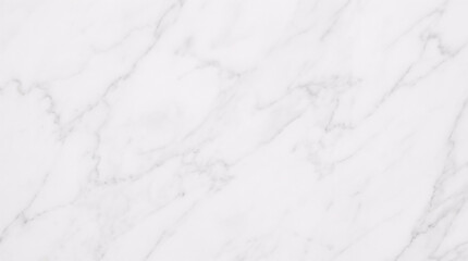 Obraz premium Clean white marble surface texture with subtle grey veining for modern minimalist design