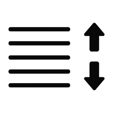 sort reorder menu button icon