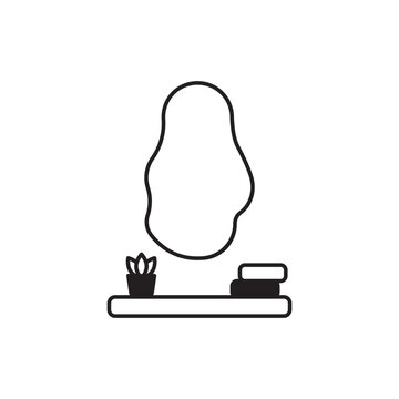 Decorative Wall Mirror Icon