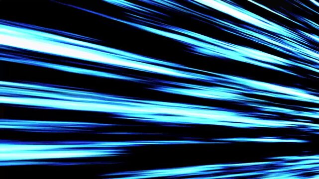 Cartoon animated 2D anime speed lines on black background on alpha channel, 2D Colorful Speed Background Animation, Glowing Speed Lines On Black Loop, anime background, 4K Anime speed line animation