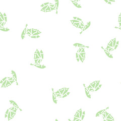 Fototapeta premium bat zoo animal glyph vector seamless pattern. bat zoo animal signthin illustration