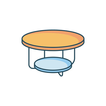 Coffee Table Furniture Icon