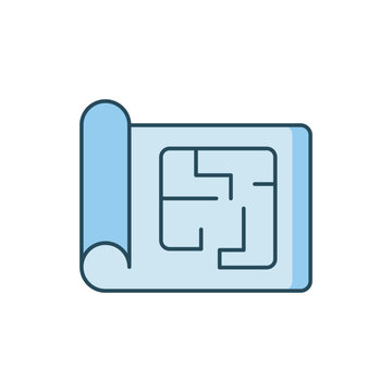 Interior Floor Plan Icon