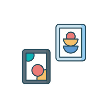 Wall Art Decoration Icon