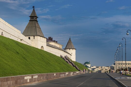 Tower in the Kremlin, Unesco site, Kazan, Republic of Tartastan, Russia