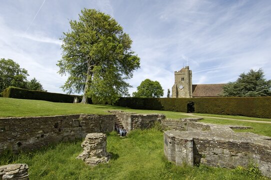 Battle Abbey is in the town of Battle near Hastings 1066 East Sussex England